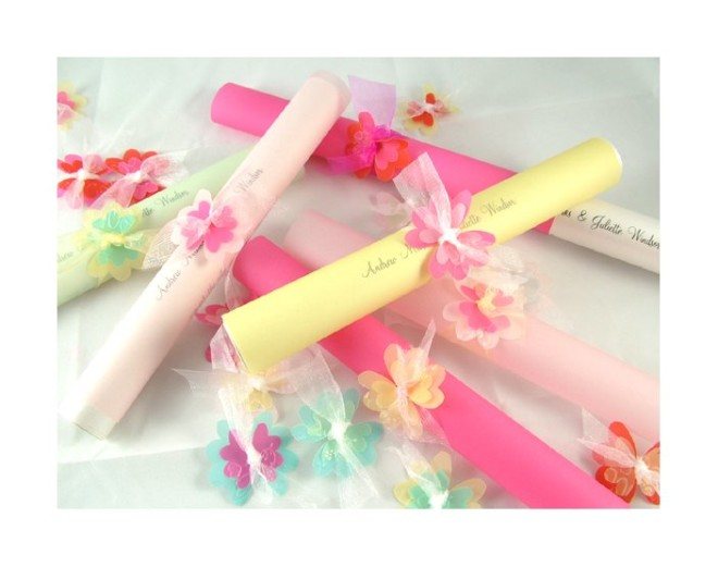 Приглашение – трубочка