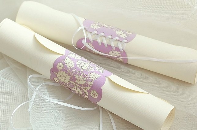 Приглашение – трубочка