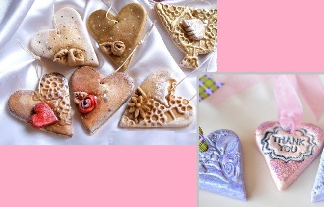 Пригласительные из соленого теста