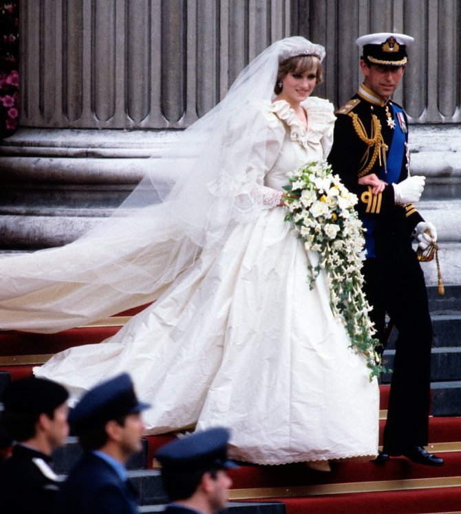 Принцесса Диана, свадебное платье