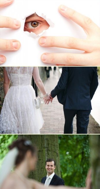 Прятать свадебное платье от жениха