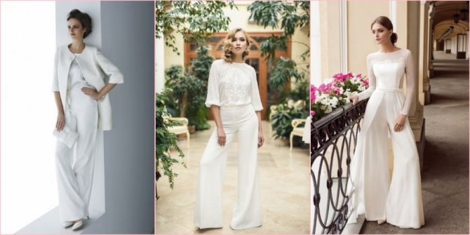 Расклешенные модели для невест