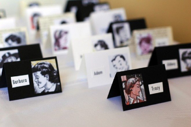 Рассадочные карточки для свадьбы