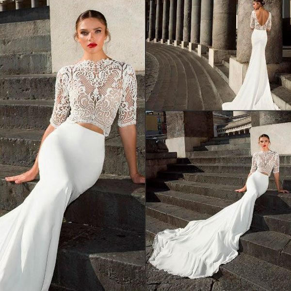 Раздельное свадебное платье Русалка