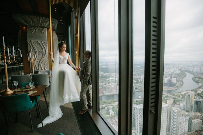 Регистрация брака в башне Око (фото)