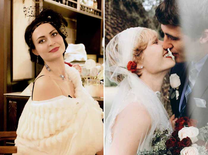 ретро свадьба