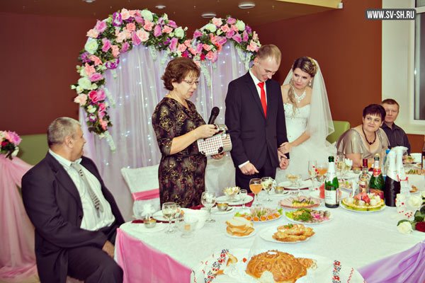 Родительское поздравление в день свадьбы