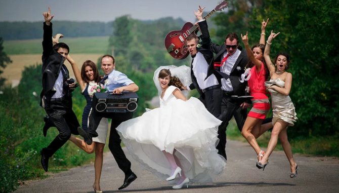 рок свадьба