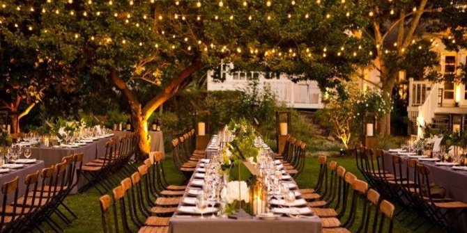 Романтичное и волшебное торжество организовать легко