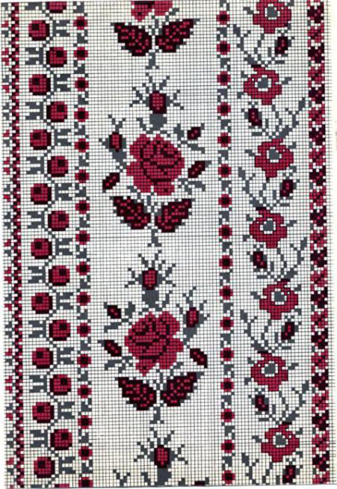 рушники схемы