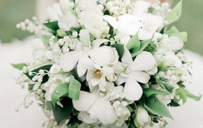 С чем сочетаются ландыши