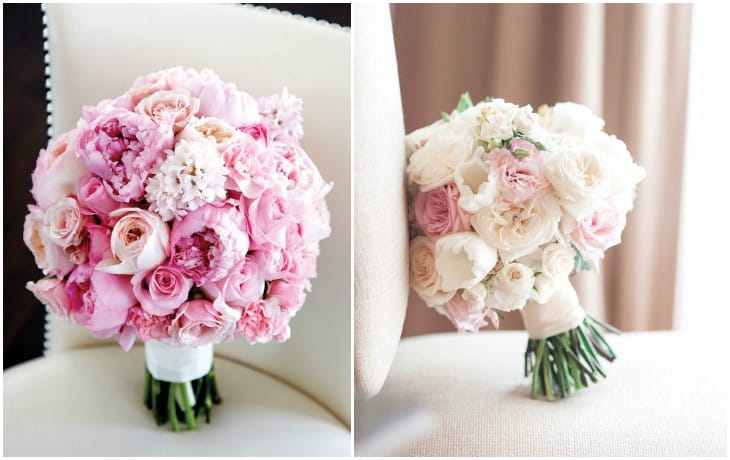 с пионовидной розой