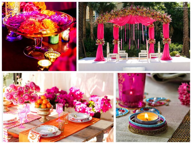 С ростом популярности турецких сериалов на голубых экранах в моду вошла восточная тематика. Это насыщенные цвета, сладкий запах благовоний, цветы, свечи, сладости. Все эти атрибуты придают атмосфере тепла и уюта.