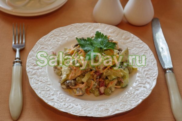 Салат «Лесная сказка»