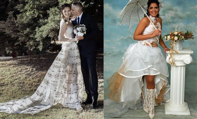 Самые нелепые свадебные платья 2022 года - Топ ужасных фото
