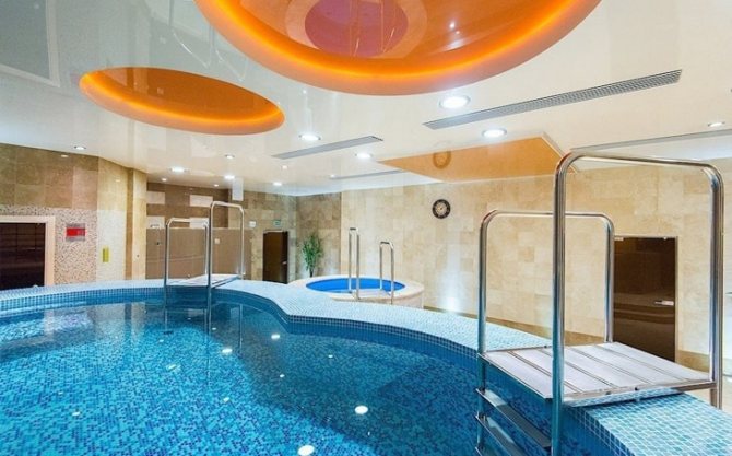 Сауна-люкс в отеле «Виктория Олимп» (Минск)