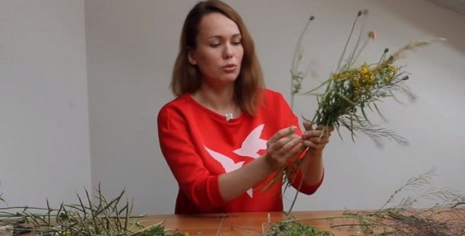 Сборка букета в спиральной технике