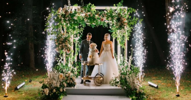 сегодня вечером свадьба