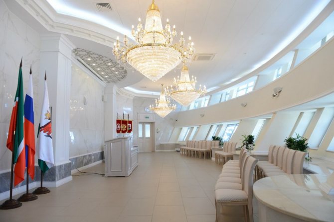 серебрянный зал дворец бракосочетания казань