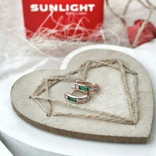 серьги санлайт