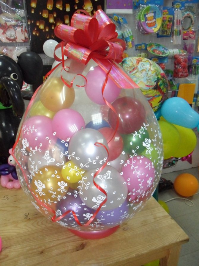 Шар-сюрприз: как сделать?