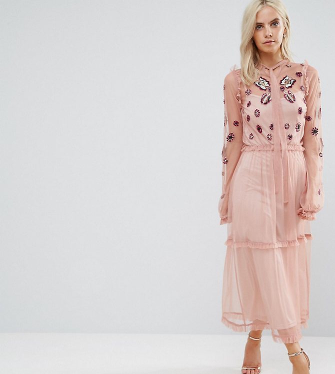 шебби шик в одежде для полных