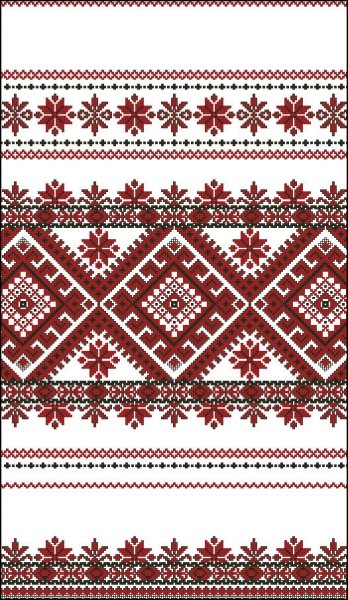 Схема вышивки рушника крестом: свадебный как вышить, бесплатно скачать узоры, наборы с орнаментами без регистрации