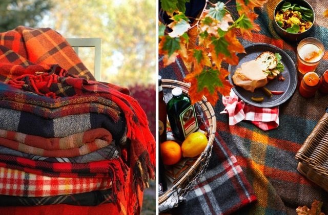 Шерстяная свадьба и пледы