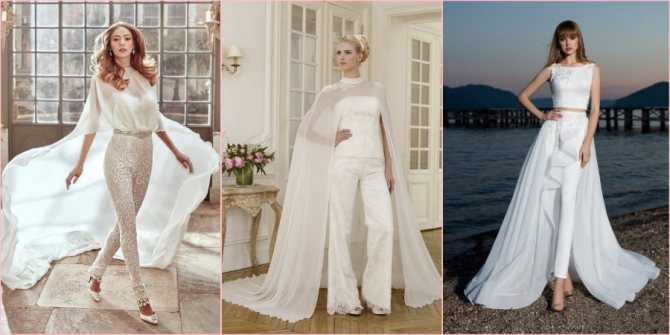 Шифон в луке всегда актуален на такое событие