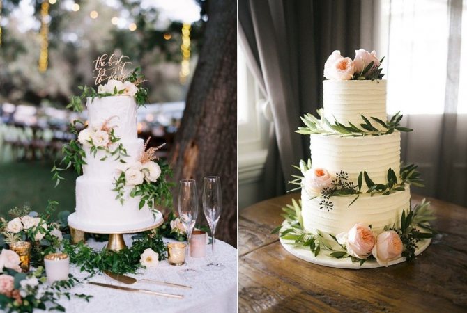 Шикарные свадебные торты 2022 года: модные тенденции с фото