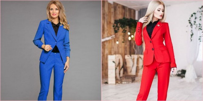 Широкие плечи у пиджаков смотрятся современно