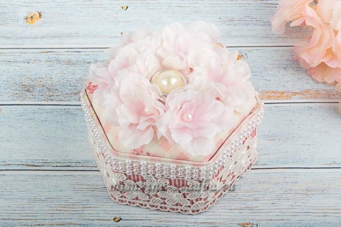 шкатулка для обручальных колец