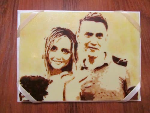 Шоколадный портрет