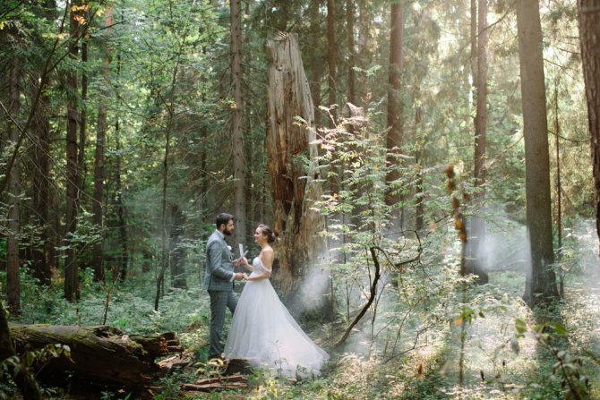 Символическая свадебная церемония (фото)