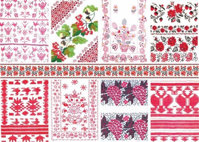 Символы и орнаменты свадебного рушника