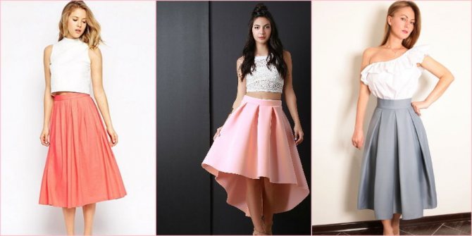 Складка - нестареющая классика для девушек