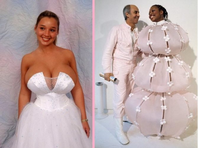 Смешное платье