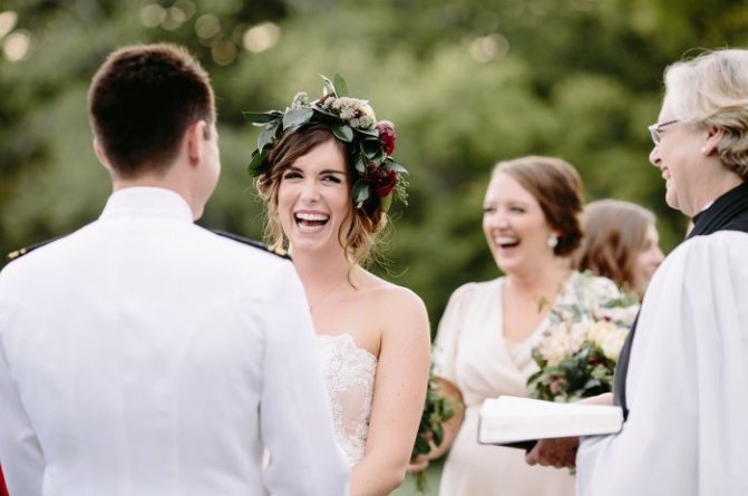 Смешные клятвы на церемонии