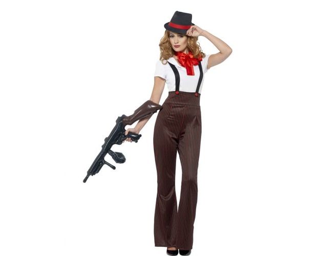 Стиль гангстеров для девушек. Фото для вечеринки, праздника. Прически, одежда, аксессуары