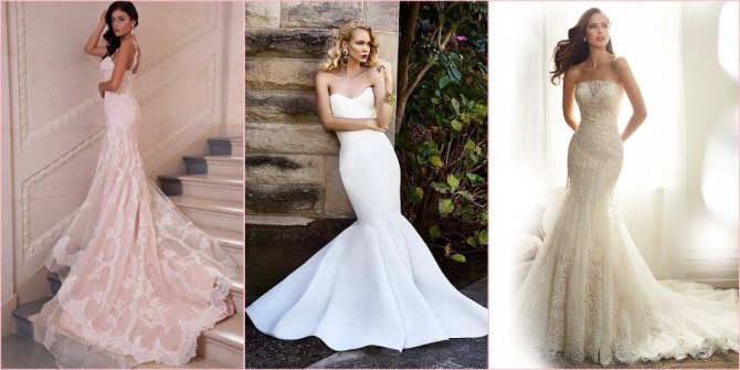 Стильная годе для новобрачных