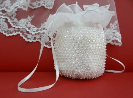 Сумочка мешочек для невесты