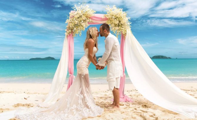 свадьба на море в Крыму