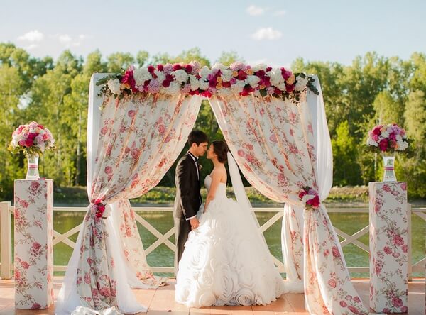 свадьба на реке