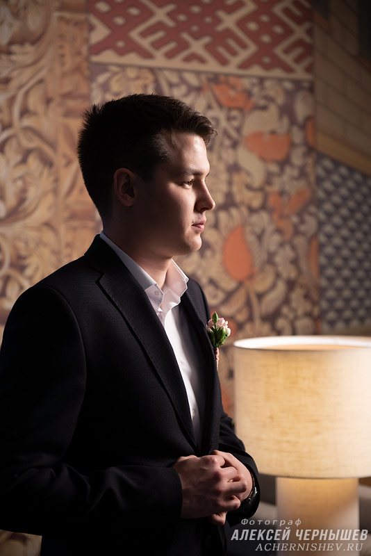 Свадьба в Холидей Инн — фото жениха