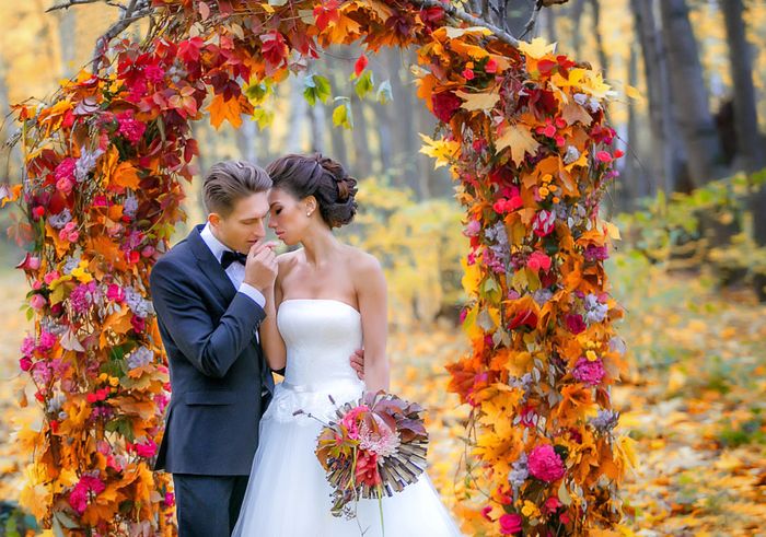Свадьба в осеннем стиле 3
