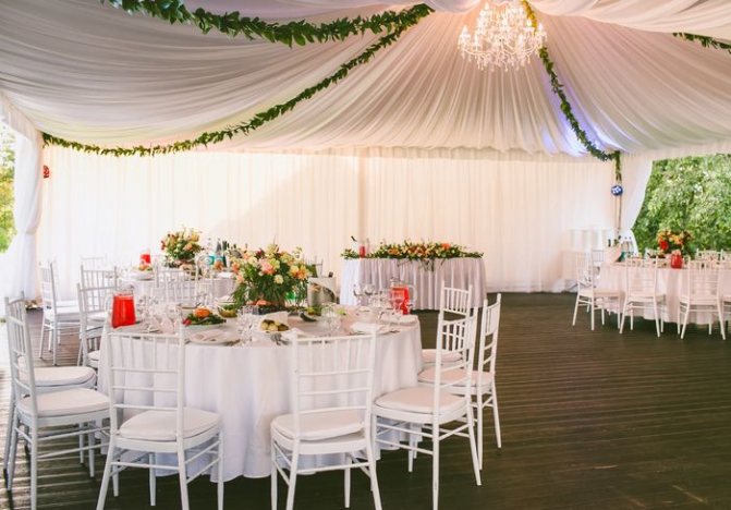 Свадьба в шатре 50