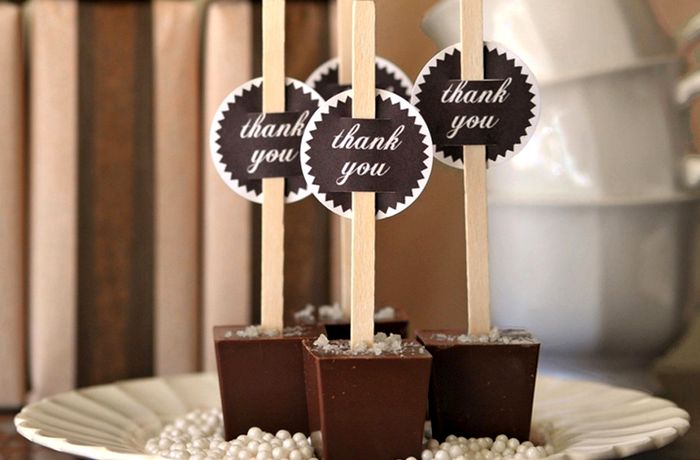 Свадьба в шоколадном цвете 12