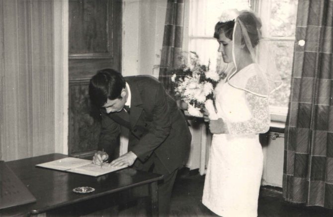 Свадьба в СССР во Владимире