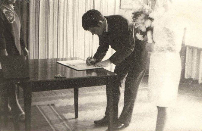 Свадьба в СССР во Владимире