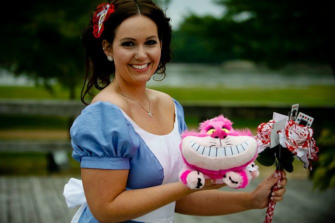 свадьба в стиле алиса в стране чудес 10